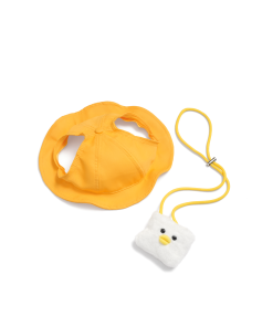 KATA Friends Outfits Yellow Rain Hat and Shoulder Bag